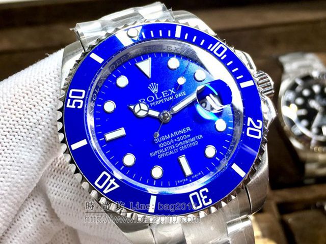 勞力士手錶 勞力士經典款式 Rolex水鬼SUB潛航者升級版 勞力士機械男表  hds1206